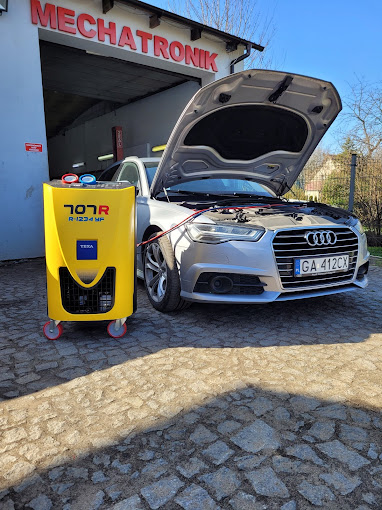 Audi nabijanie klimatyzacji.